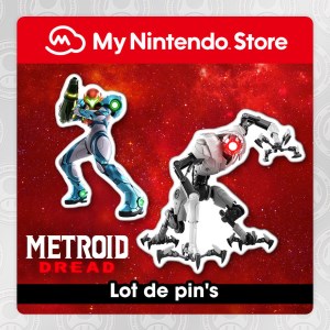 Lot de pin's Metroid Dread (My Nintendo 1)
